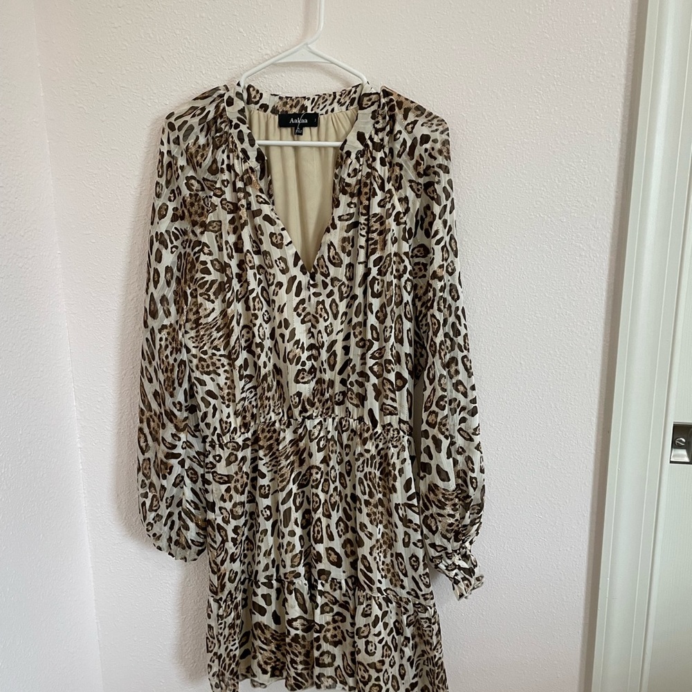 Boutique Leopard Print dress